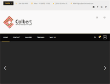 Tablet Screenshot of colbertinfrared.com